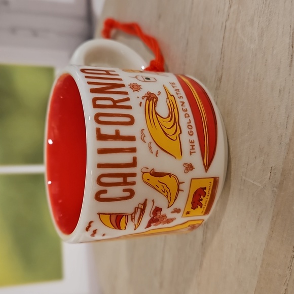 STARBUCKS California 'Been There' Series espresso ornament cup Across The Globe - Picture 6 of 8
